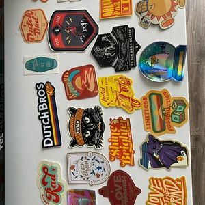 Dutch Bro stickers